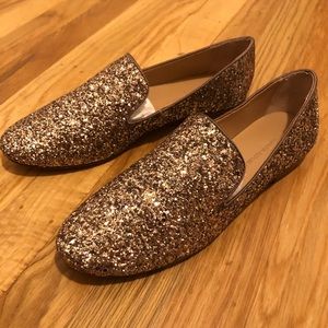 Banana Republic Sparkle Flats NWOT